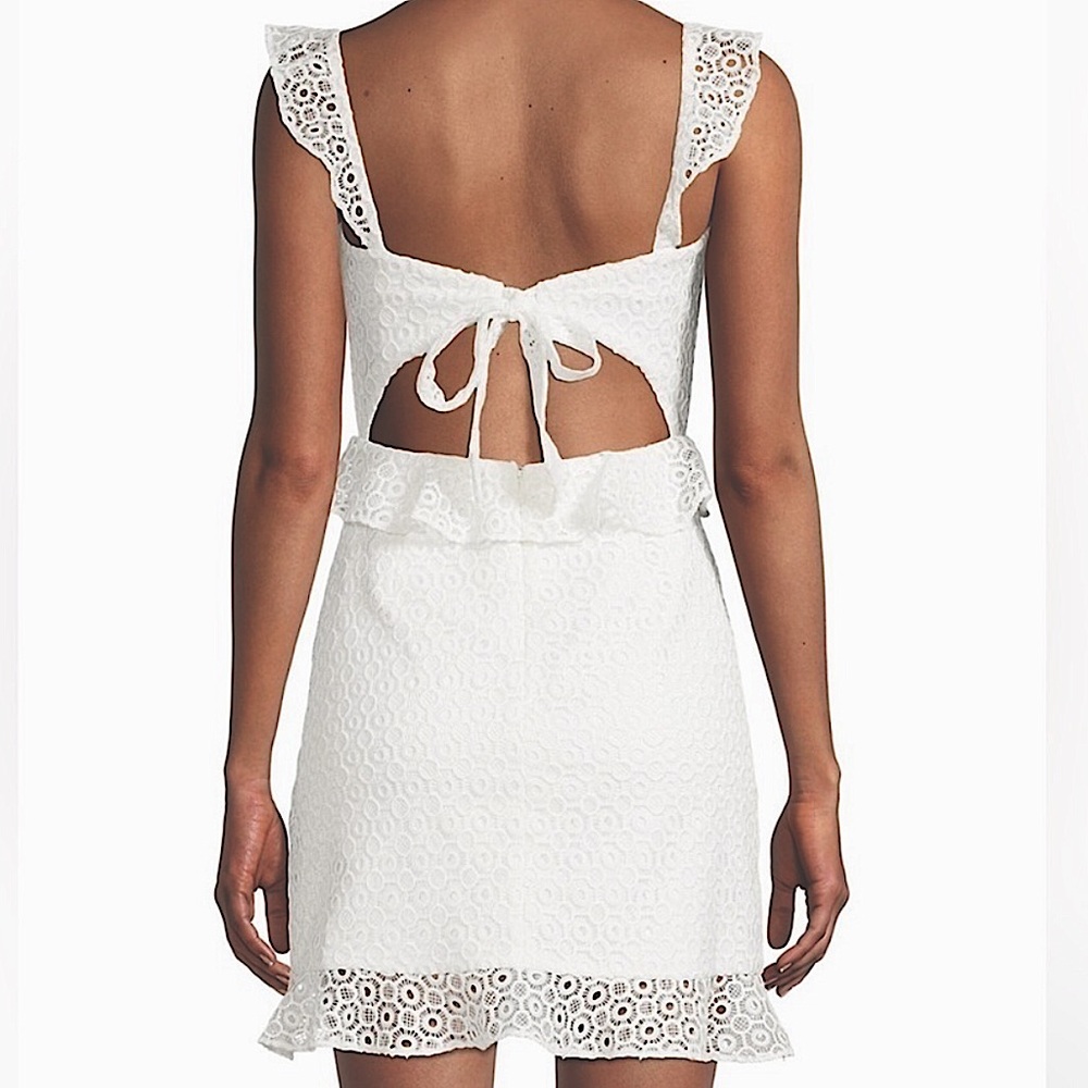 Aidan by Aidan Mattox Spring/Summer Backless Mini Dress Multi Sizes NWT